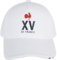 Fédération Française de Rugby FFR - Casquette Officielle XV de France - Taille Unique - Unisexe - Réglable - Collection Officielle Blanche