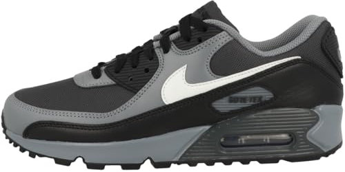 Nike Air Max 90 Gore-TEX Herrenschuhe (FD5810-002, Dark Smoke Grey/Cool Grey), 42 EU, Dark Smoke Grey/Cool Grey, 41 EU