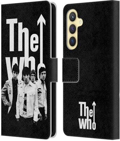 Head Case Designs Offizielle The Who 64 Elvis Kunst Band Kunst Leder Brieftaschen Handyhülle Hülle Huelle kompatibel mit Samsung Galaxy S23 FE 5G