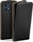 moex Custodia a libro per Motorola Moto G84 5G, con protezione a 360 gradi, con pellicola protettiva, in pelle PU, colore: Nero