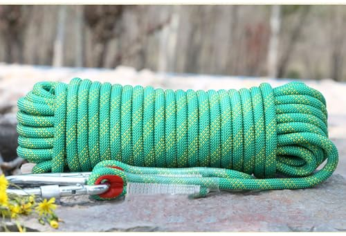 8mm Kletterseil Rettungsseil Bau-Seil 32ft / 49ft / 66ft / 82ft / 98ft / 115ft / 131ft / 148ft / 164ft / 328ft Hochfestes Statisches Kletterseil Für Die Sicherheit Im Freien Für Fitness-Workouts ( Col