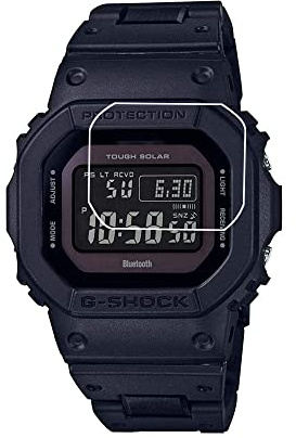 Walieoka Displayschutzfolie kompatibel mit Casio GMW-B5000 Serie, 9H Härte gehärtetes Glas, Schutzfolie, kratzfest, Anti-Fingerabdruck, 3 Stück