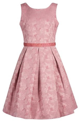 La-V Vestito da ragazza, rosa antico, 152-158 cm
