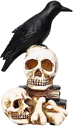 Veemoon 1 Stück Lampe Halloween Desktop Lampen Halloween Deko Licht Kopflichter Bar Lichter Halloween Schädel Lichter Ktv Lampe Skelett Kopflichter Licht Für