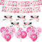 Willkommen zu Hause, Welcome Home Baby, storch geburt für draussen, herzliches Willkommensbanner, Babyparty-Dekoration, Willkommen zu Hause, Baby (Rosa)