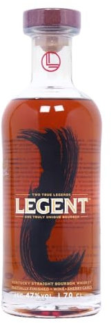 Legent Kentucky Straight Bourbon Whiskey 70cl - American Whiskey - 70cl 47%