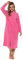 Slumber Hut Ladies Zipped Soft Fleece Dressing Gown 4045 Pink 22-24