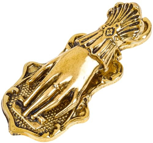 craspire Marque Page en Métal avec Pince à Main de Femme Vintage Porte Documents Marque Pages 3D Doré Antique Clip pour Journal Intime Kit de Scrapbooking Papeterie pour Étudiants Classeur