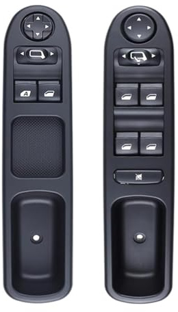Interruptor Mando Elevalunas Para P&eugeot 307 307CC 307SW/6554 Para C3 Para P&eugeot 207 CC Switch De Control De La Ventana 6554kt 6554QC 6554.KT