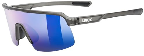 Uvex dyrt jr. - leichte, stylische Sportbrille mit verspiegelter Scheibe und Soft-Nasenpads und Soft-Bügeln für Kinder