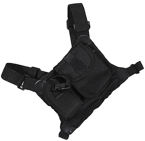 Sorandy Brusttasche Vorne mit Verstellbarem Riemen für Walkie-Talkies, Geeignet für Skipatrouillen und Bergrettung