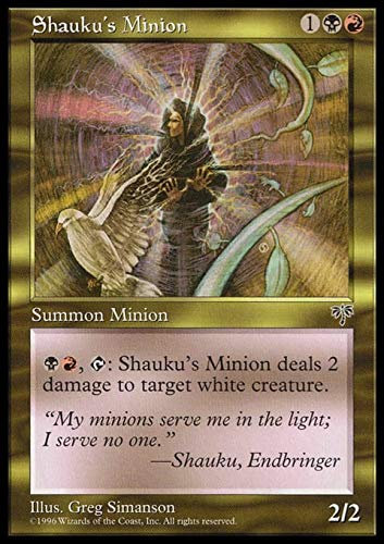Magic: the Gathering - Shauku's Minion (Magic TCG Card) 1996 Magic: The Gathering - Mirage - Booster Pack [Base] #NoN