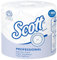 Scott Essential Professional 13217 Papier toilette en vrac 100% fibres recyclées 2 plis standard Blanc 80 rouleaux/étui, 506 feuilles par rouleau