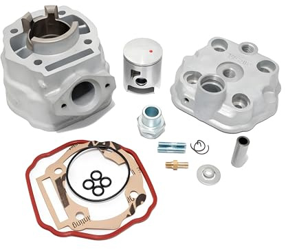 Zylinderkit Airsal Alu-Sport 50cc für Derbi Senda (ab Bj. 2006), d=39,9mm | Wassergekühlt, hartbeschichtete Laufbahn, OEM 010840399 kompatibel mit Derbi Senda 50 SM X-Treme Bj. 2006 - 2010