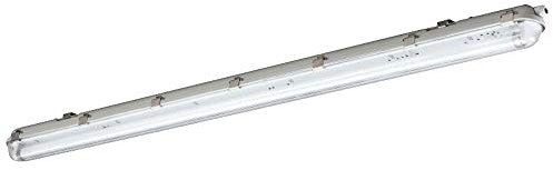 Müller-Licht Aquaslim Feuchtraum-Wannenleuchte LED G13 22W Neutralweiß Grau