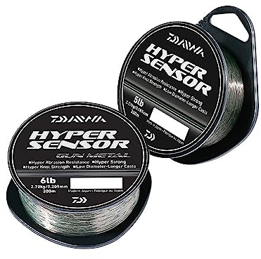 Daiwa Hyper Sensor Gun Metal Monofil 300m 15lb - HSGMM300-15
