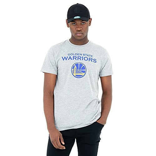 New Era - NBA Golden State Warriors Team Logo T-Shirt - Grau