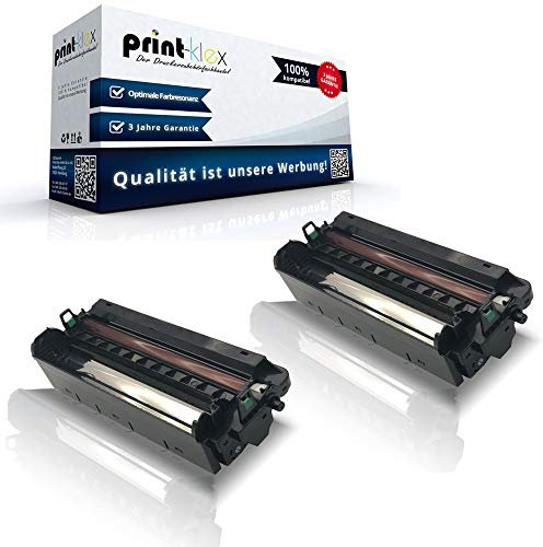 2X Print-Klex Trommeleinheiten kompatibel für Panasonic KX-MB 2030 Series KX-MB 2035 KX-MB 2061 KX-MB 2061 PD KX-FAD412X Bildtrommel - Color Office Serie