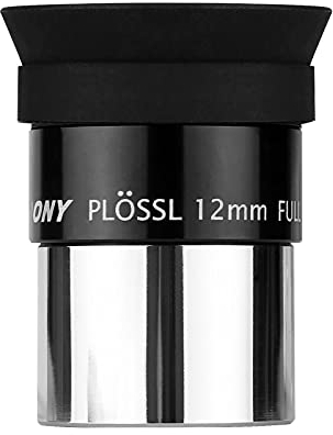 Svbony SV131 Teleskop Okular, 1,25” 12mm Plössl Okular SPL, 48° Weitwinkelokular, FMC Scharfe Bilder Teleskoplinse, für Mond Deep Sky Objekte Planetenbeobachtung