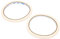 2PCS Nastro Adesivo per Nail Art, Nastro per Nail Art Nastro Adesivo per Unghie Manicure Accessori per Nail Art Strumento Decorativo per Saloni Professionali Larghezza Casa 0,5 Cm Lunghezza 17 M