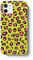 iCaseDesigner Animal Print Phone Case Compatible with iPhone 12 Pro Max. 5. Mustard & Pink Leopard