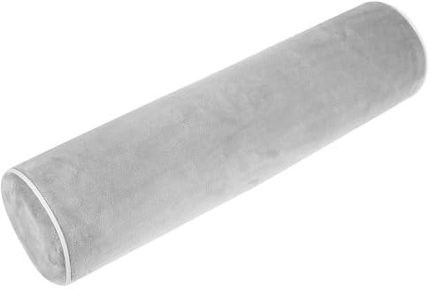 Veemoon Neck Bolster Pu Cervical Pillows Neck Roll Memory Foam Pillow, Round Neck Pillows for Sleeping Bolster Pillow for Bed, Legs, Back Neck Pillow Round Cervical Pillow(43x10cm)