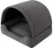 Hundehöhle Hundebett Katzenbett Hundehütte Haustierbett Hundehaus Hundeliegen Hundesofa Korb Sofa Hundekissen Schlafplatz, Graphit, 60x47 cm
