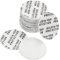 PATIKIL 18mm/0.71 Foam Lid Liner, 100 Pack PS Foam Resistant Tamper Pressure Sensitive Seal for Bottle Cap Liners Seals