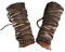Pomrone Wikinger-Armschienen, Mittelalterliche Armschienen Aus Leder, Retro Armschützer, Handgefertigte Leder-Armschützer, Mittelalterliches Gauntlet-Armband, Vintage Armschienen Für Männer