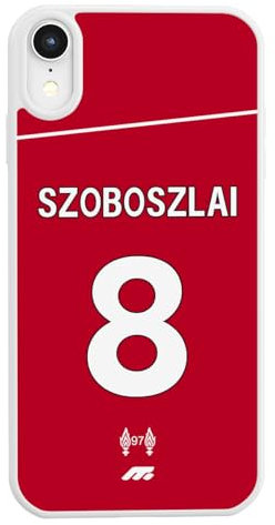 MYCASEFC Football Dominik Szobozlai Liverpool iPhone 14 Case Football Smartphone Cover for Football Fans - Gift Idea - Premium Design