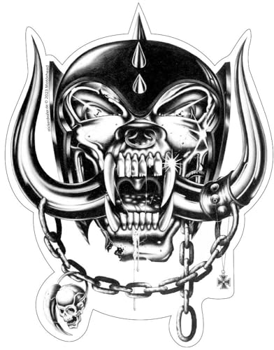 chemstickattack Motörhead Sticker Warpig Aufkleber Snaggletooth ca. 12x9,5 cm