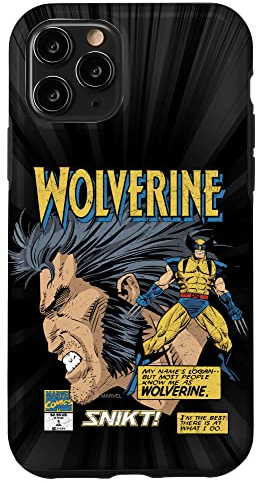 Marvel Comics Wolverine Classic Logan Hülle für iPhone 11 Pro