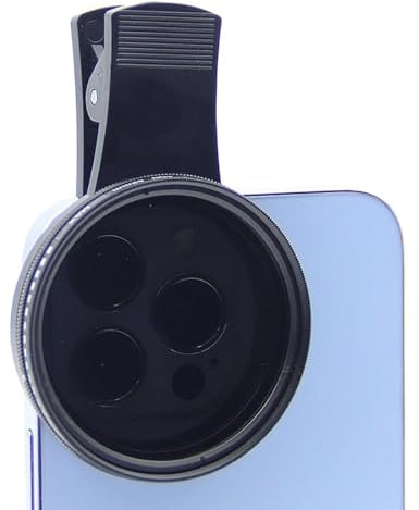 Solar Image Phone Filter, Solar Camera Lens Filter | Solar Lens Phone Camera Lens with Clip to Capture Images - Shielded Phone Camera from Harmful Rays, Capture
