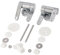 WC-Sitz Scharniere Ersatzteil Toilettendeckel Scharniere Slow Mechanism Scharniere WC-Sitz WC-Sitz Scharniere Ersatz