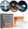 K&F Concept 67mm Star Filter Kit, 4 Points 6 Points 8 Points Cross Star Special Effects Optical Glass Lens Filters (Nano-K Series)