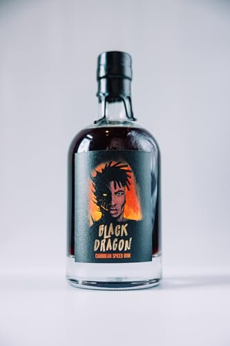BLACK DRAGON SPICED RUM 70cl 38% abv