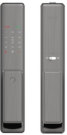 MiJob Five Ways Unlock Tuya App Electronic Digital Keyless Automatic Smart Main Door Lock(Gray)