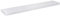 Velano - Bücherregal Wand - Wandregal 118x24 cm - Regal Wand - Schweberegal - Hängeregal - Regalbrett - Weiß - Küchenregal - Bücherregal Kinder - Deko Wohnzimmer - Gewürzregal Wand