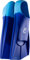 CRESSI Vera, Pinne Corte in Silicone 100% Design Scarpetta Chiusa Unisex Adulto, Blu/Azzurro, S (EU 36/38)