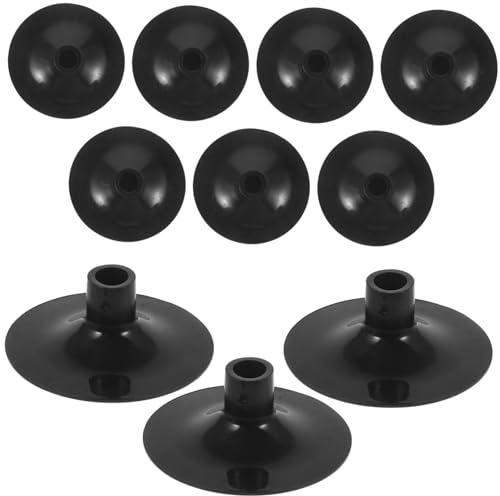 CLISPEED 10 Stücke Pfeile mit Saugnapf für Bogenschießen Ersatzpfeilspitzen für Training und Spiel Kompatibel mit Holz- Carbon und Bambuspfeilen für Kinder und Anfänger