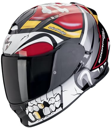 SCORPION EXO-491 PIRATE Red XXL