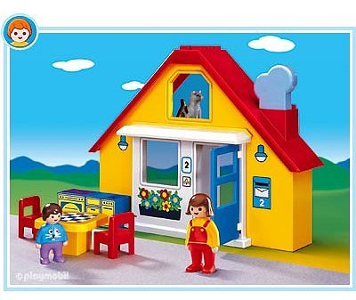 Playmobil 6741- Kleines Wohnhaus