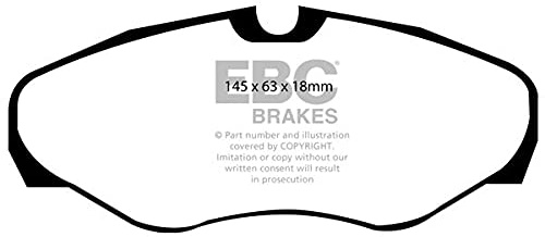 Satz EBC Greenstuff Bremsklötze DP21461