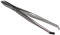 LYSMOSKI Pince à épiler 9 cm Inox Crabe Argent