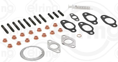 ELRING 704.040 Montagesatz Lader Kompatibel mit VW Golf 5 Schrägheck 1K1 TOURAN 1T1, 1T2 Passat Variant 3C5 GOLF PLUS 5M1, 521, AUDI A3 Sportback 8PA