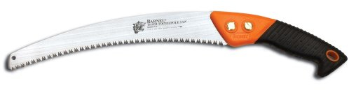 Barnel USA Z13 12.5 Scie à main à lame incurvée pour aménagement paysager et arboriste