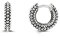 TI SENTO Milano Ohrringe aus rhodiniertem Sterlingsilber - 7210BB