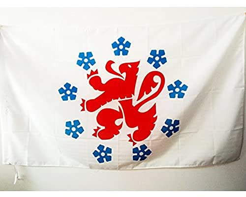 AZ FLAG - Flagge Deutschsprachige Gemeinschaft - 150x90 cm - Dg Belgien Fahne 90 x 150 Cm Scheide Für Mast - Flaggen