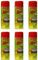 6 x STRABILIA PULIFORN Sgrassatore Lucidante Spray per forni fornelli e cucine