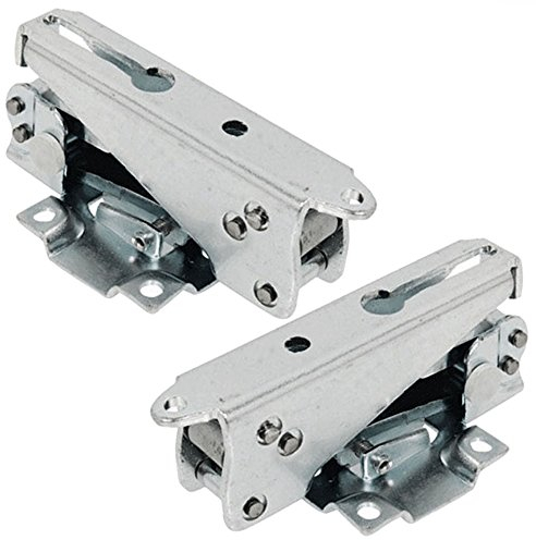 Spares2go Door Hinges for Indesit Integrated Fridge Freezer (Pair)